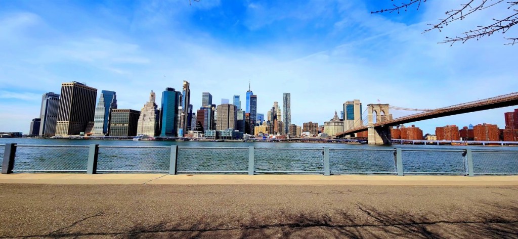 Downtown New York City, view from Brooklyn